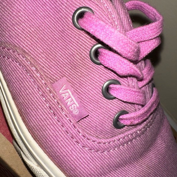 Vans Authentics Lilac Purple Sneakers - Picture 3 of 5
